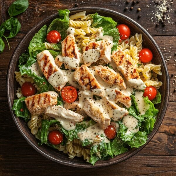 Chicken Caesar salad